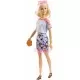 Papusa Barbie Fashionistas blonda cu hainute de schimb Papusa Barbie Fashionistas blonda cu hainute de schimb