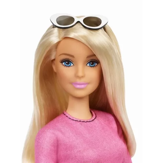 Papusa Barbie Fashionistas - Blonda cu ochelari Papusa Barbie Fashionistas - Blonda cu ochelari