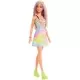 Papusa Barbie Fashionistas blonda cu suvite mov Papusa Barbie Fashionistas blonda cu suvite mov