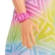 Papusa Barbie Fashionistas blonda cu suvite mov Papusa Barbie Fashionistas blonda cu suvite mov