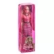 Papusa Barbie Fashionistas blonda cu tinuta casual roz Papusa Barbie Fashionistas blonda cu tinuta casual roz