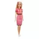 Papusa Barbie Fashionistas blonda cu tinuta casual roz Papusa Barbie Fashionistas blonda cu tinuta casual roz