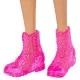 Papusa Barbie Fashionistas blonda cu tinuta de vara rock Papusa Barbie Fashionistas blonda cu tinuta de vara rock