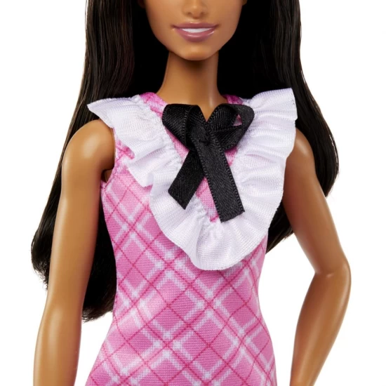Papusa Barbie Fashionistas bruneta cu bentita Papusa Barbie Fashionistas bruneta cu bentita