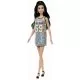 Papusa Barbie Fashionistas - Bruneta cu rochita sclipitoare Papusa Barbie Fashionistas - Bruneta cu rochita sclipitoare