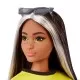 Papusa Barbie Fashionistas bruneta cu suvite blonde Papusa Barbie Fashionistas bruneta cu suvite blonde