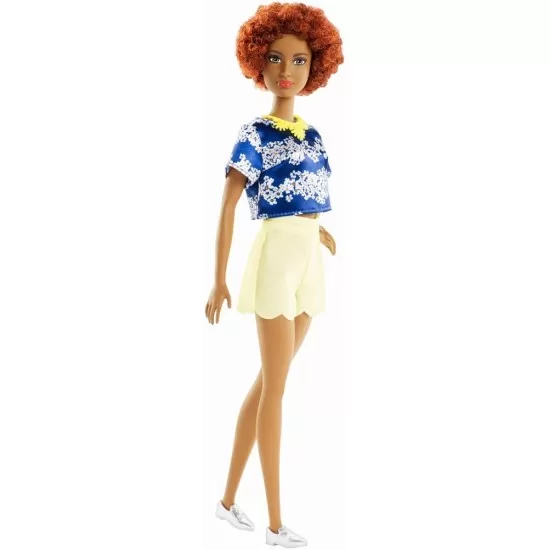 Papusa Barbie Fashionistas creata cu hainute de schimb