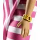 Papusa Barbie Fashionistas cu coc si hainute de schimb Papusa Barbie Fashionistas cu coc si hainute de schimb