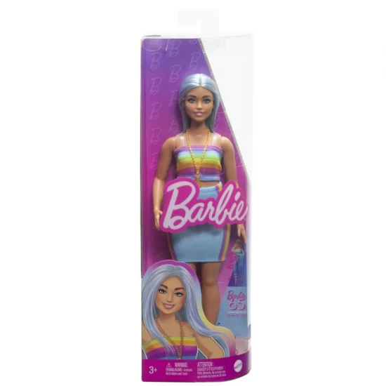 Papusa Barbie Fashionistas blonda cu top sport Papusa Barbie Fashionistas blonda cu top sport