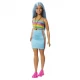 Papusa Barbie Fashionistas blonda cu top sport Papusa Barbie Fashionistas blonda cu top sport