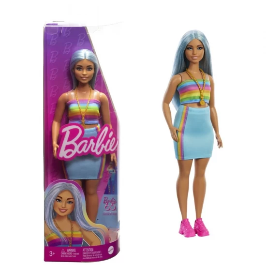 Papusa Barbie Fashionistas blonda cu top sport Papusa Barbie Fashionistas blonda cu top sport