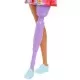 Papusa Barbie Fashionista cu par roz si picior protetic Papusa Barbie Fashionista cu par roz si picior protetic