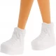 Papusa Barbie Fashionistas cu parul blond si rochita sport