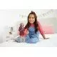 Papusa Barbie Fashionistas cu parul mov si rochita cu stelute Papusa Barbie Fashionistas cu parul mov si rochita cu stelute