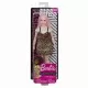 Papusa Barbie Fashionistas cu par roz Papusa Barbie Fashionistas cu par roz