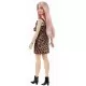 Papusa Barbie Fashionistas cu par roz Papusa Barbie Fashionistas cu par roz