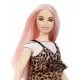 Papusa Barbie Fashionistas cu par roz Papusa Barbie Fashionistas cu par roz