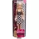 Papusa Barbie Fashionista cu rochita alb negru Papusa Barbie Fashionista cu rochita alb negru