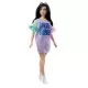 Papusa Barbie Fashionista cu rochita Unicorn Believer Papusa Barbie Fashionista cu rochita Unicorn Believer