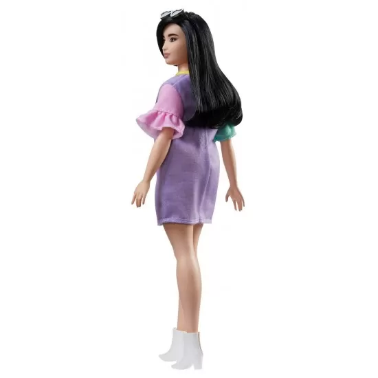 Papusa Barbie Fashionista cu rochita Unicorn Believer Papusa Barbie Fashionista cu rochita Unicorn Believer