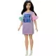 Papusa Barbie Fashionista cu rochita Unicorn Believer Papusa Barbie Fashionista cu rochita Unicorn Believer
