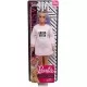 Papusa Barbie Fashionista cu rochita roz Dream Often Papusa Barbie Fashionista cu rochita roz Dream Often
