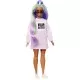 Papusa Barbie Fashionista cu rochita roz Dream Often Papusa Barbie Fashionista cu rochita roz Dream Often