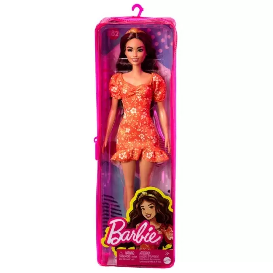 Papusa Barbie Fashionistas satena cu bentita Papusa Barbie Fashionistas satena cu bentita