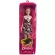 Papusa Barbie Fashionistas satena cu rochie cu imprimeu floral Papusa Barbie Fashionistas satena cu rochie cu imprimeu floral
