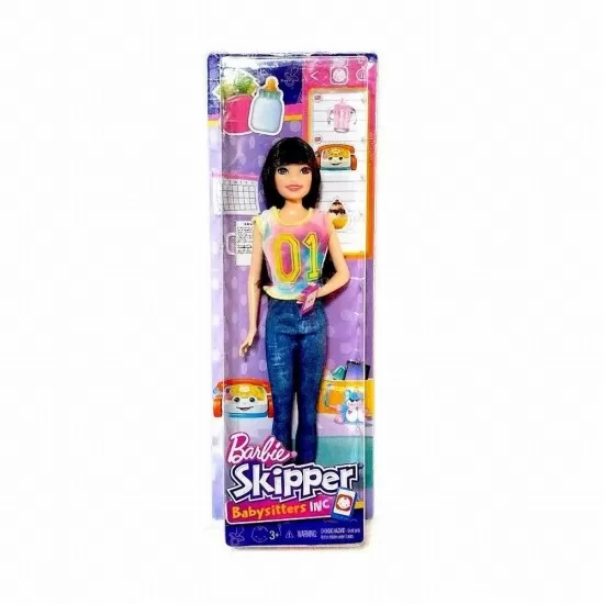 Papusa Barbie Family - Bona in jeans Papusa Barbie Family - Bona in jeans