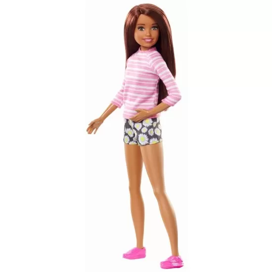 Papusa Barbie Family - Bona cu pizza Papusa Barbie Family - Bona cu pizza