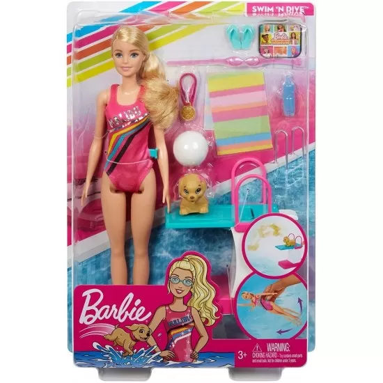Papusa Barbie inotatoare Papusa Barbie inotatoare