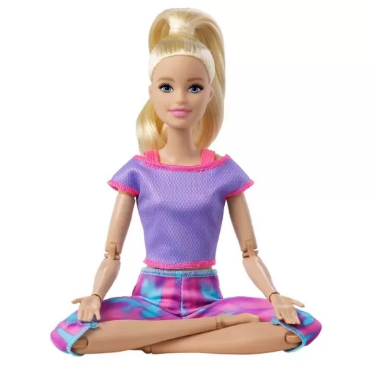 Papusa Barbie blonda in miscare cu 22 articulatii Papusa Barbie blonda in miscare cu 22 articulatii