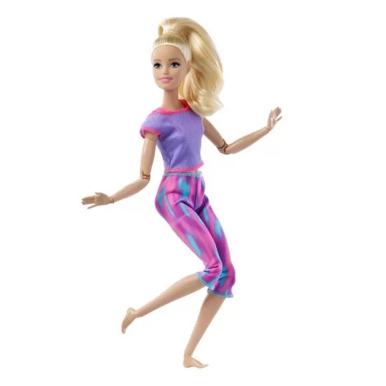 Papusa Barbie blonda in miscare cu 22 articulatii Papusa Barbie blonda in miscare cu 22 articulatii