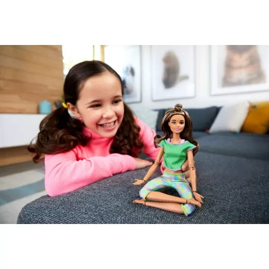 Papusa Barbie satena in miscare cu 22 articulatii