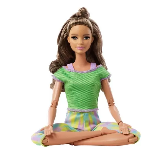 Papusa Barbie satena in miscare cu 22 articulatii