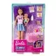 Papusa Barbie mamica satena cu bebelus Papusa Barbie mamica satena cu bebelus