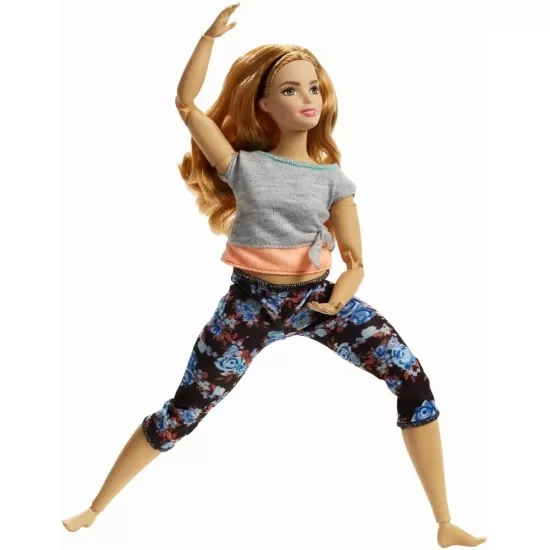 Papusa Barbie Made to Move cu 22 de articulatii - Meditation style