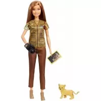 Papusa Barbie National Geographic Jurnalista Foto