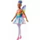 Papusa Barbie Dreamtopia - Zana cu parul albastru Papusa Barbie Dreamtopia - Zana cu parul albastru