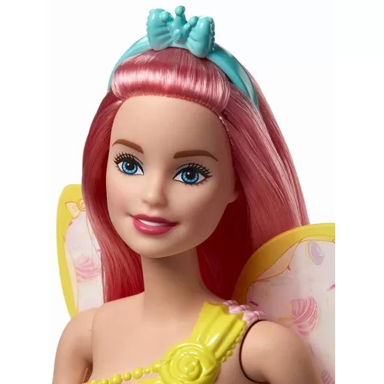 Papusa Barbie Dreamtopia - Zana cu parul roz Papusa Barbie Dreamtopia - Zana cu parul roz