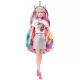 Set de joaca papusa Barbie cu par stralucitor Set de joaca papusa Barbie cu par stralucitor