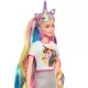 Set de joaca papusa Barbie cu par stralucitor Set de joaca papusa Barbie cu par stralucitor