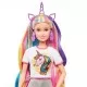 Set de joaca papusa Barbie cu par stralucitor Set de joaca papusa Barbie cu par stralucitor