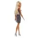 Papusa Barbie Glitz blonda cu rochita alb-negru Papusa Barbie Glitz blonda cu rochita alb-negru