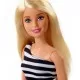 Papusa Barbie Glitz blonda cu rochita alb-negru Papusa Barbie Glitz blonda cu rochita alb-negru