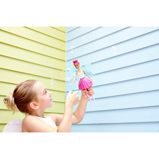 Papusa Barbie Dreamtopia zana cu balonase de sapun