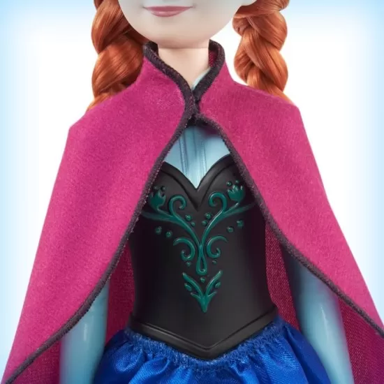 Papusa Disney Frozen Anna cu codite Papusa Disney Frozen Anna cu codite
