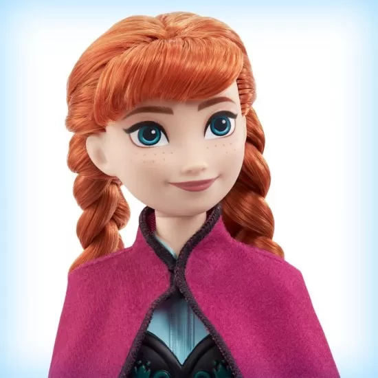 Papusa Disney Frozen Anna cu codite Papusa Disney Frozen Anna cu codite
