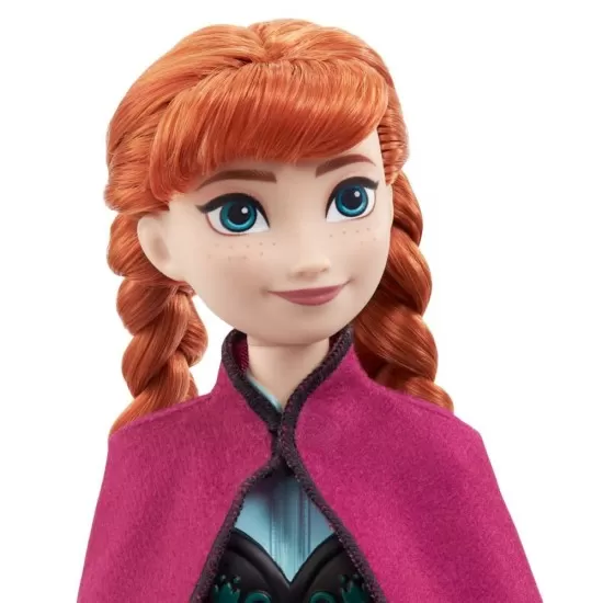 Papusa Disney Frozen Anna cu codite Papusa Disney Frozen Anna cu codite